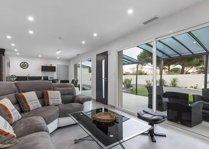 ヴィラ T4 Climatisee Avec Jardin, Jacuzzi Et Free Wifi A 600 M De La - Fr-1-423-234 アグド